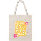 Tote Bag Personalizada com Frase | Coleção Estilo de Vida em Algodão Natural com Impressão DTF