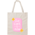 Tote Bag Personalizada com Frase | Coleção Estilo de Vida em Algodão Natural com Impressão DTF