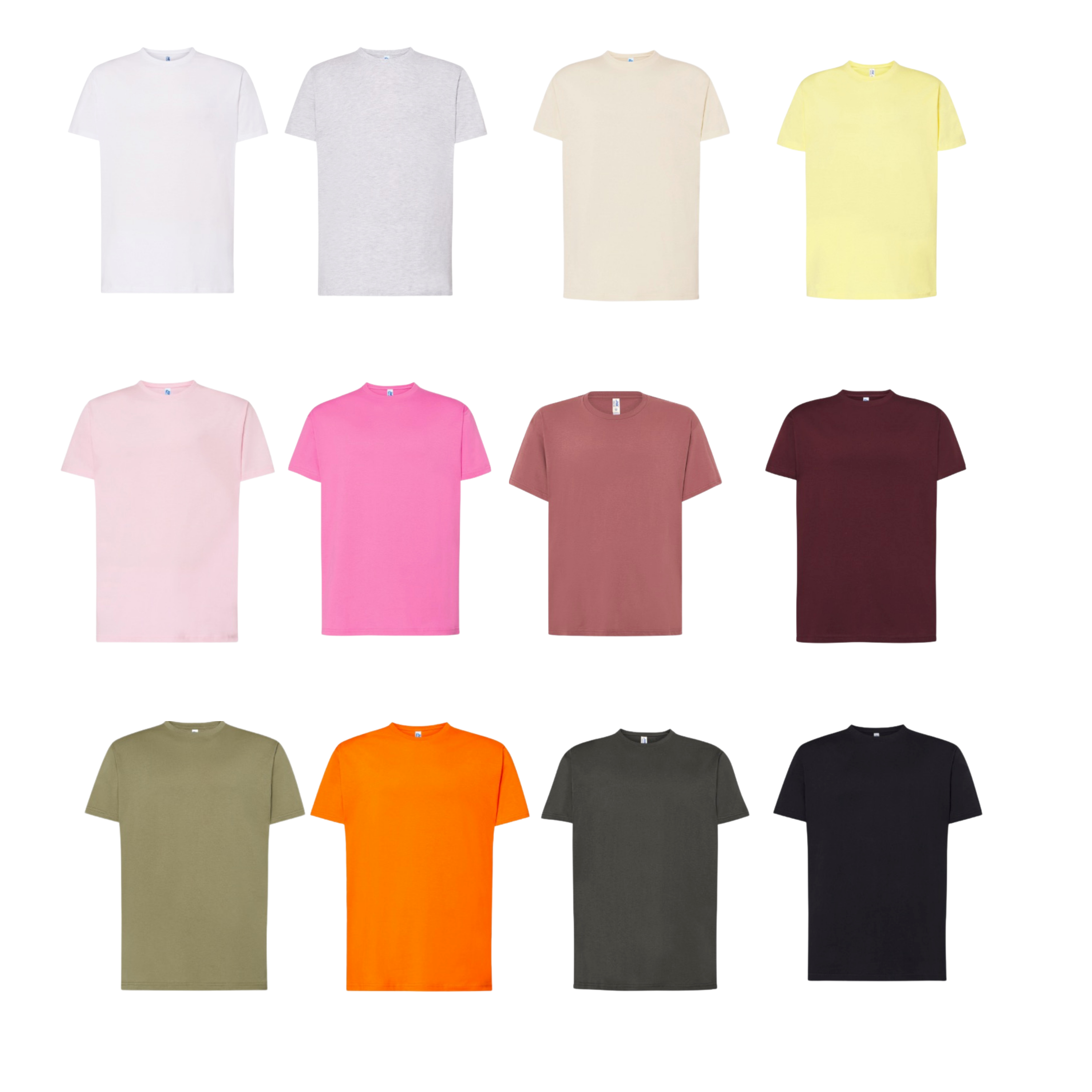 T-Shirt personalizada – vista frontal com impressão